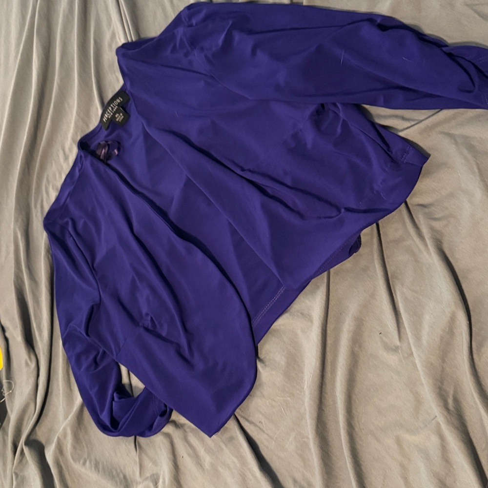 Vibrant Purple Blazer